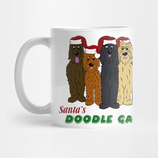 Santa's Doodle Gang Mug